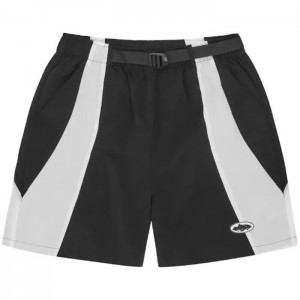 Black Corteiz Spring Shorts | 2753BMOLH