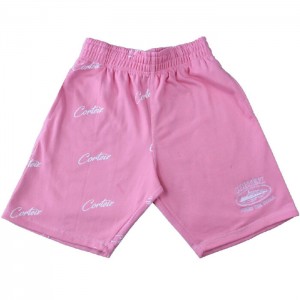 Pink Corteiz Division ’20 Shorts | 8034VTIFG