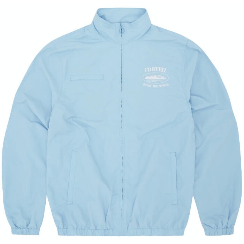 Blue Corteiz Shukushuku Jackets | 9351WALJR