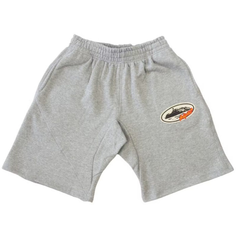 Grey Corteiz Aufentic Shorts | 6075OWQDA
