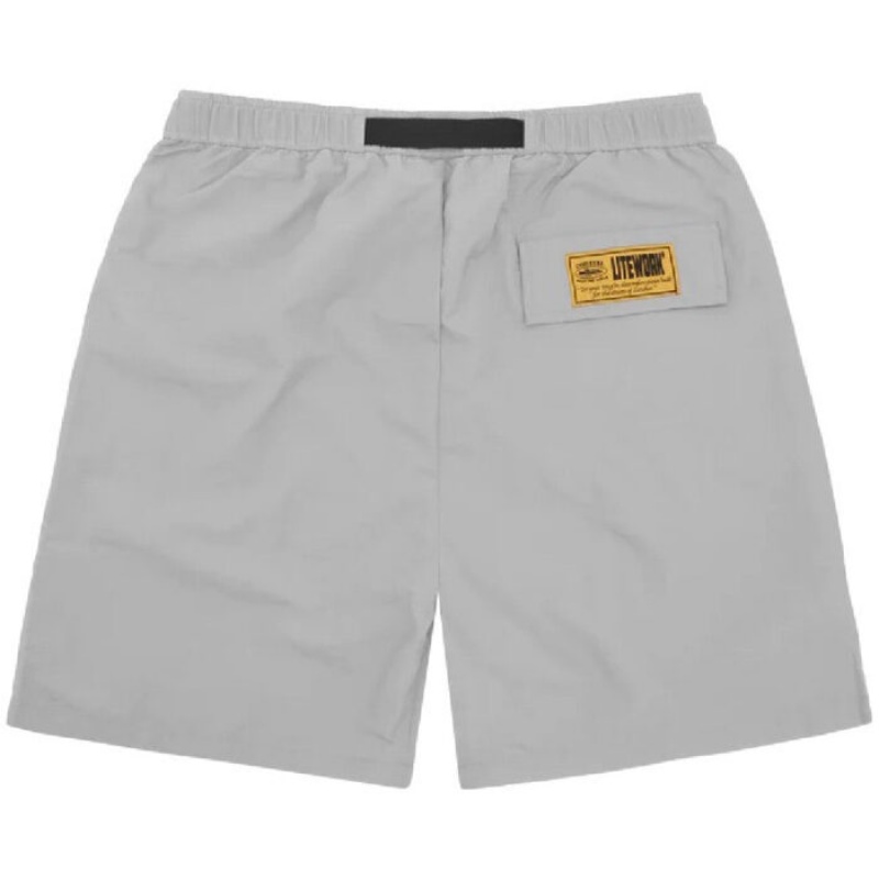 Grey Corteiz Crtz Nylon Shorts | 1208DOQBW