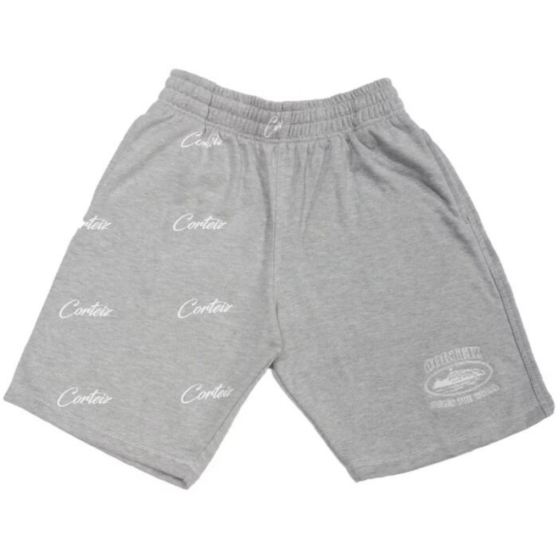 Grey Corteiz Division ’20 Shorts | 5128KNBXF