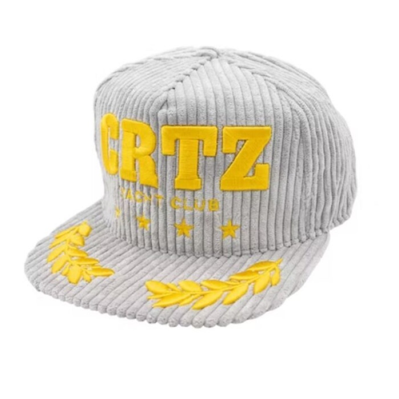 Grey Corteiz Soho Yacht Club Crtz Brand Hats | 0267VCIJW