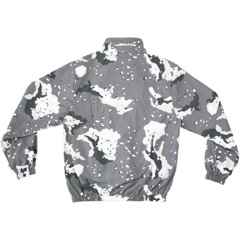 Grey / Multicolor Corteiz Onix Shukushuku Jackets | 0624YCWQM