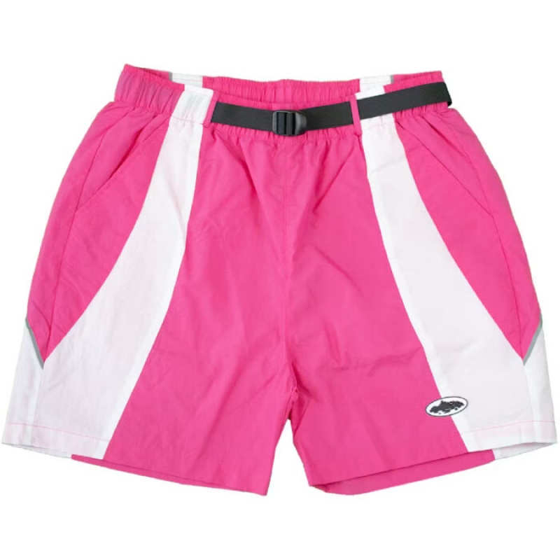 Pink Corteiz Spring Shorts | 9871UEMOT